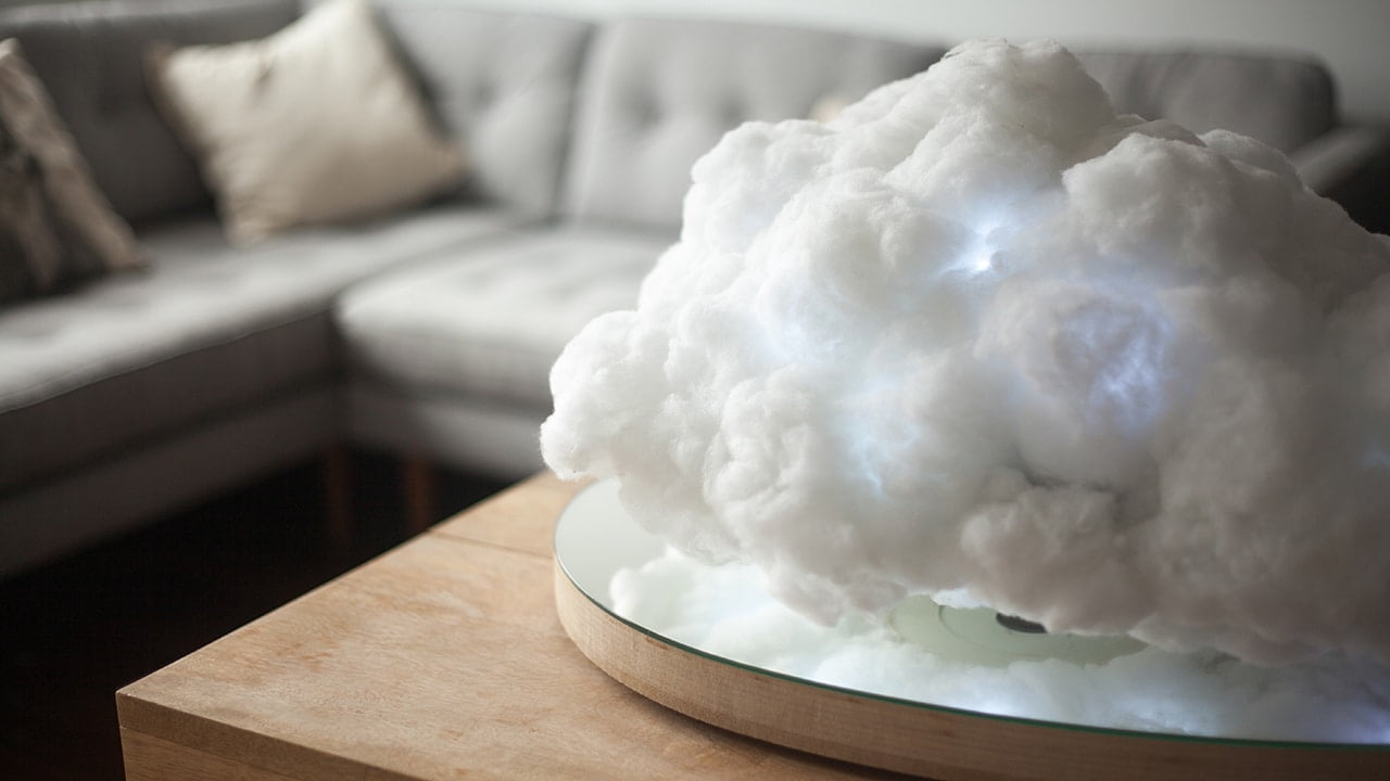 floating cloud